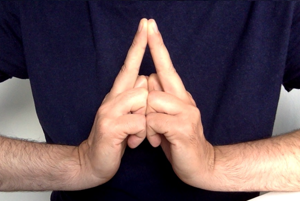 Ajna-Chakra-Mudra - ewigeweisheit.de