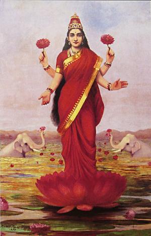 Die Göttin Lakshmi - vedische Venus