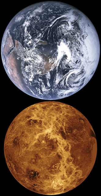 Erde und Venus - ewigeweisheit.de
