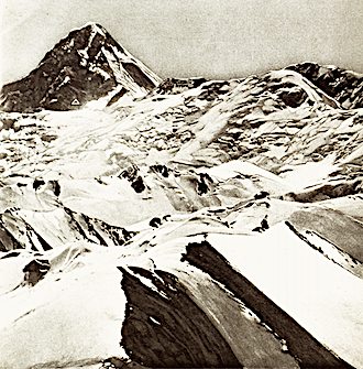 Aufnahme des Khan Tengri von 1906 – ewigeweisheit.de