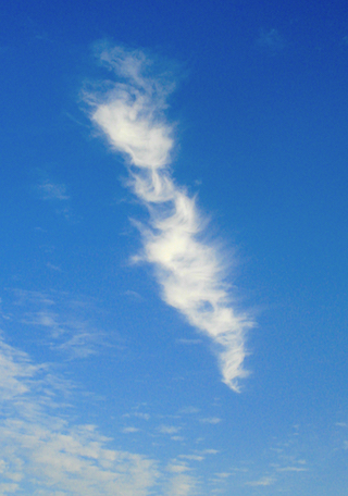Wolken-Dschinn in der Nähe von Dahab (Sinai, Ägypten) - ewigeweisheit.de