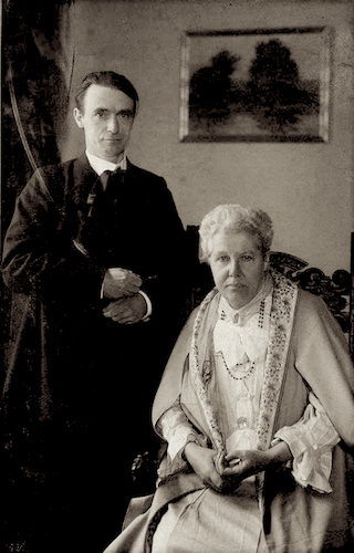 Rudolf Steiner mit Annie Besant - ewigeweisheit.de