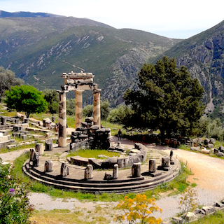 Orakeltempel Delphi - ewigeweisheit.de