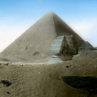 Cheops-Pyramide und Sphinx - ewigeweisheit.de