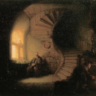 Rembrandt: Philosoph in Meditation