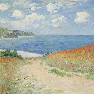 Claude Monet in Pourville - ewigeweisheit.de