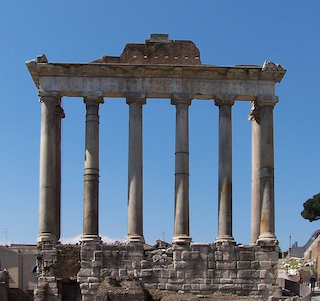 Saturn-Tempel im Forum Romanum – ewigeweisheit.de