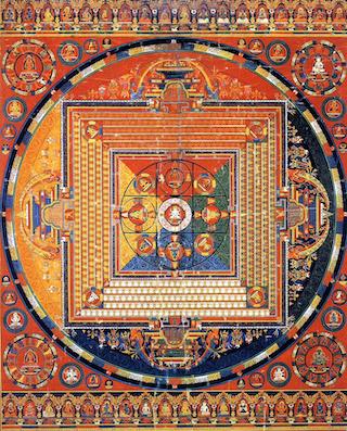 Diamantwelt-Mandala