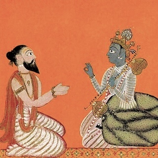 Narada und Vishnu - ewigeweisheit.de